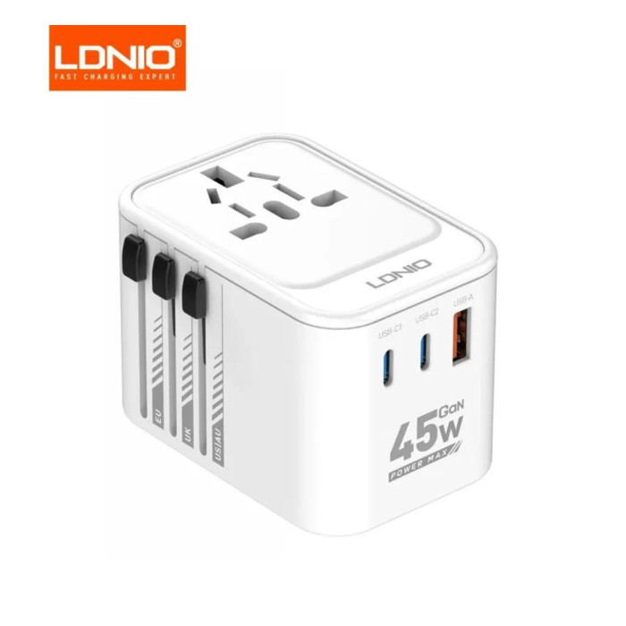 Ldnio Z8 45W Universal Travel Adapter thumbnail