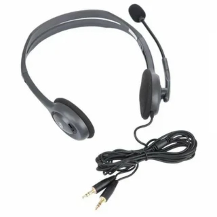 Logitech H110 Stereo Headset Two Port