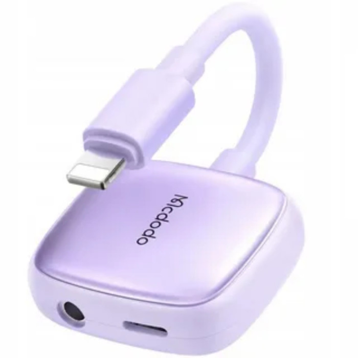Mcdodo Ca 2740 2 In 1 Lightning To Lightning And 3 5Mm Dac Adapter thumbnail