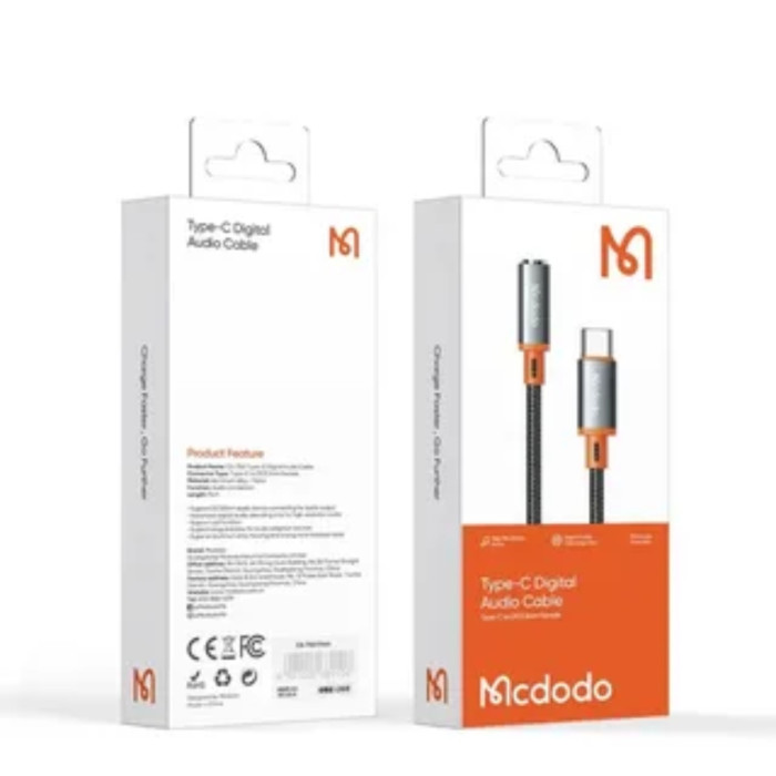 Mcdodo Ca 7560 Usb C To 3 5Mm Dac Adapter thumbnail