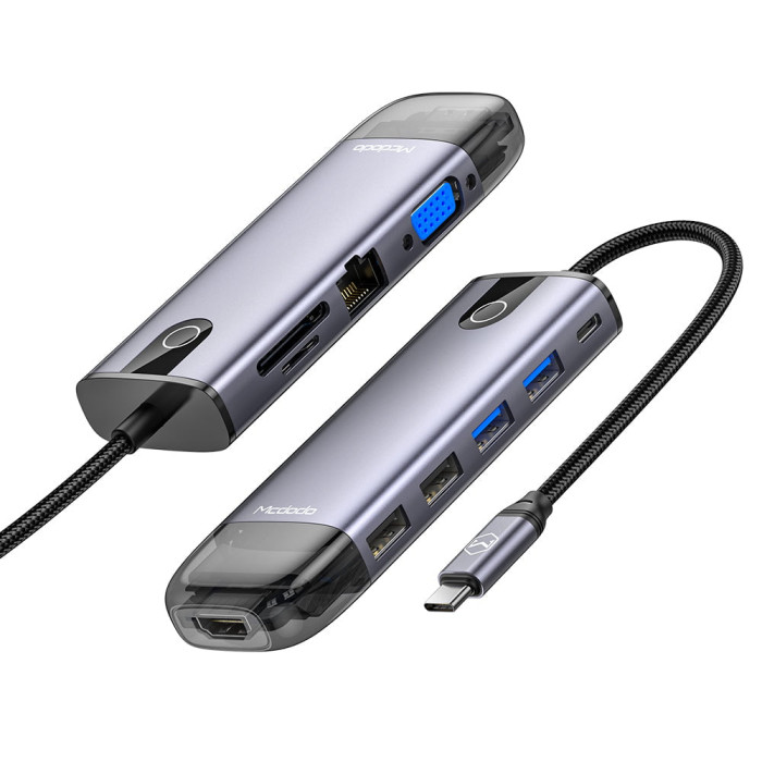 Mcdodo HU-7420 Type-C 10 in 1 Portable HUB