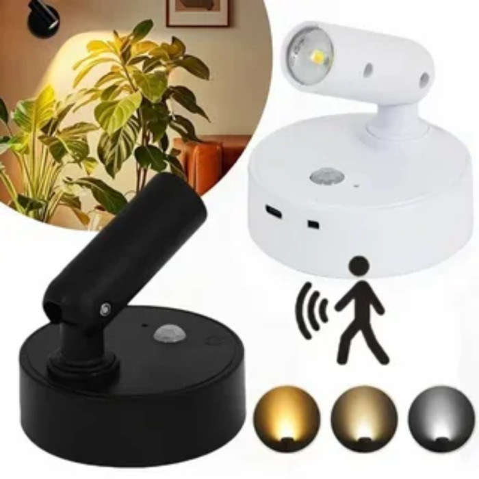 Minimalistic Rechargeable Smart Lamp Motion Sensor Indoor Light thumbnail