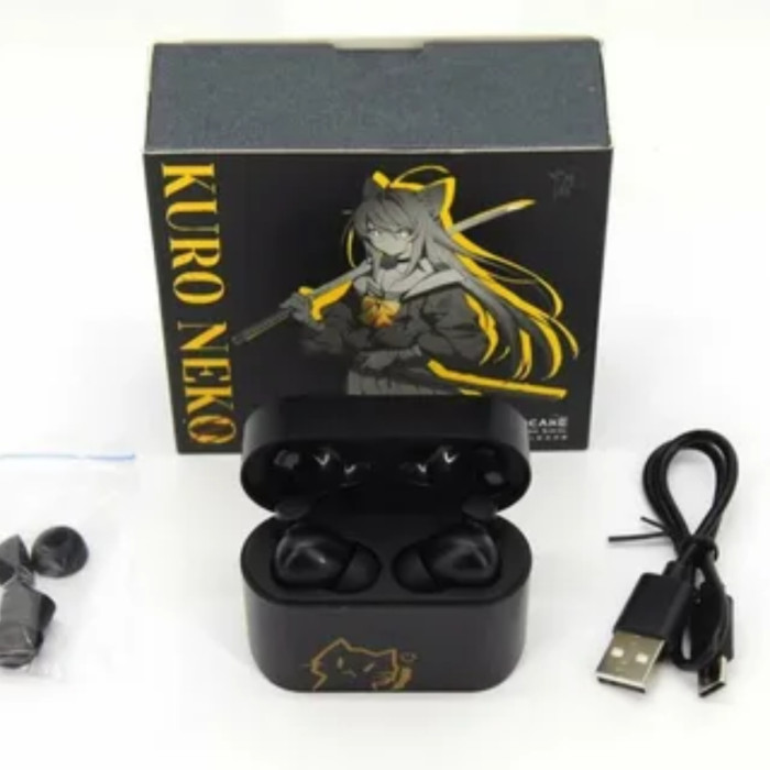 Moondrop Nekocake Kuroneko Version 13Mm Dynamic Driver Anc Tws thumbnail