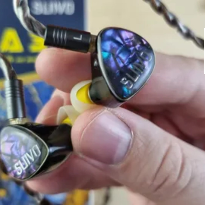 Myer Audio Sliivo Sla3 1Dd3Ba Hybrid Drivers In Ear Earphones