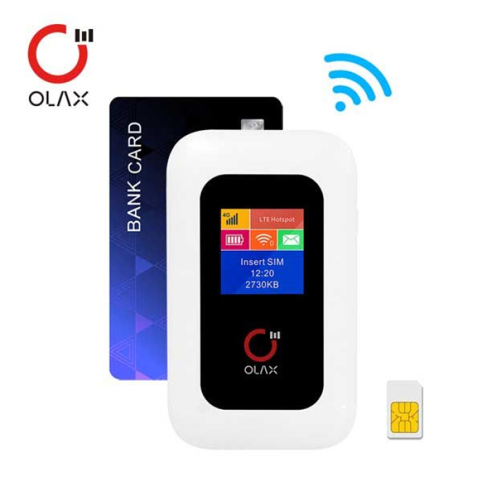 OLAX 4G LTE Pocket Router MF980L (MF981VS) Mobile Hotspot White Price in Bangladesh thumbnail