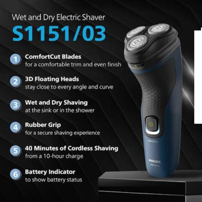 Philips S1151/03 Electric Shaver thumbnail