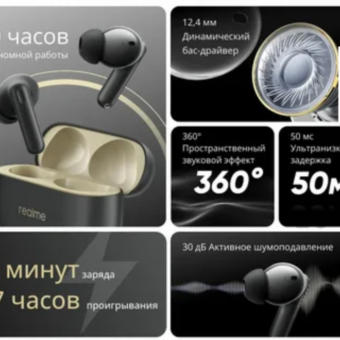 Realme Buds T300 True Wireless Earbuds Price in BD thumbnail