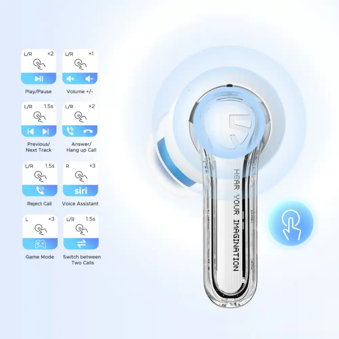 SoundPeats Clear Wireless Earbuds thumbnail