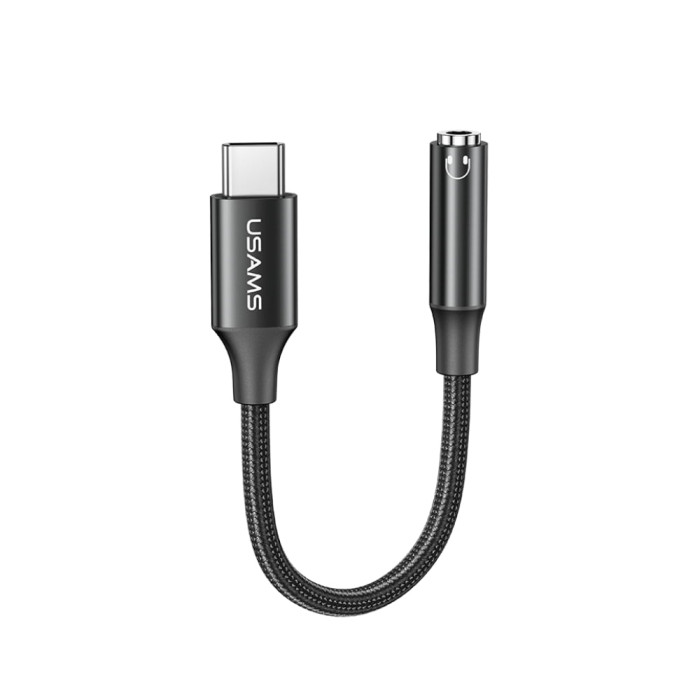 Usams US-SJ599 AU16 Type-C to 3.5DC Audio Dongle (DAC Support)