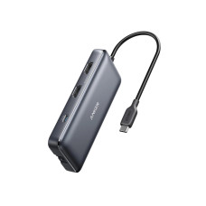 Anker 553 PowerExpand 8-in-1 USB C Hub with 100W Power Delivery 4K 60Hz