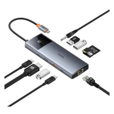 Baseus Metal Gleam Series II 10-in-1 USB Hub 4K 60Hz PD 100W