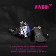 Cvj Vivian 10Mm Dual Magnetic Driver Iem Anime Edition With Mic