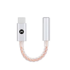 Jcally Jm11 Type C To 3 5Mm 8 Core Gold Silver Cable Dac Dongle
