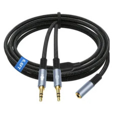 Joyroom Sy A05 2 In 1 Y Splitter Headphone Adapter 3 5Mm