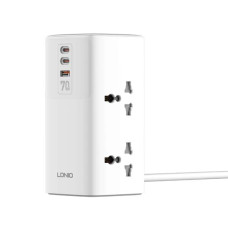 LDNIO SC4383 70W Multifunctional Universal Desktop Power Adapter